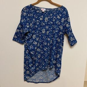 Blue LulaRoe Tee XXS